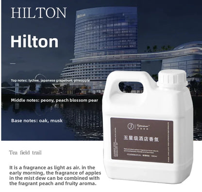 1300mL Luxury Hotel Scent Diffuser Oil – Long-Lasting Ritz-Carlton & Hilton Inspired Aromatherapy Fragrance for Home Decor