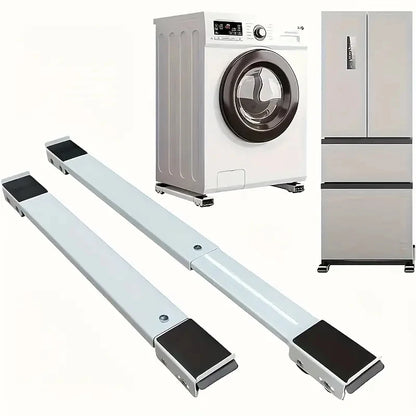 TKDMR Movable Appliance Base – Mobile Stand for Refrigerator & Washing Machine, No Installation Needed