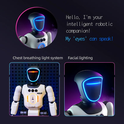 Smart RC Humanoid Robot - Gesture Sensing, Programmable Remote Control Toy