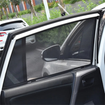 Custom Magnetic Car Window Sunshade for Toyota RAV4 XA50 2018-2023 - 5th Gen SUV Mesh Curtain for Front Windshield
