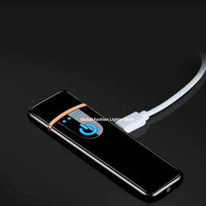 2024 Noctilucent Dragon Touch Sensing USB Lighter - Arc Rechargeable Electric Lighter, Windproof & Touch Sensitive