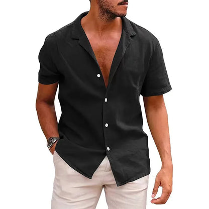 Men's Lightweight Tactical Shirt – Breathable Long Sleeve Outdoor Work Shirt with Sun Protection