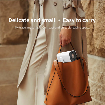 Salange K2 4K Smart Projector - Android 11, Built-in Battery, Bluetooth Speaker, WiFi, Auto Focus & Keystone, Outdoor Movie Ready