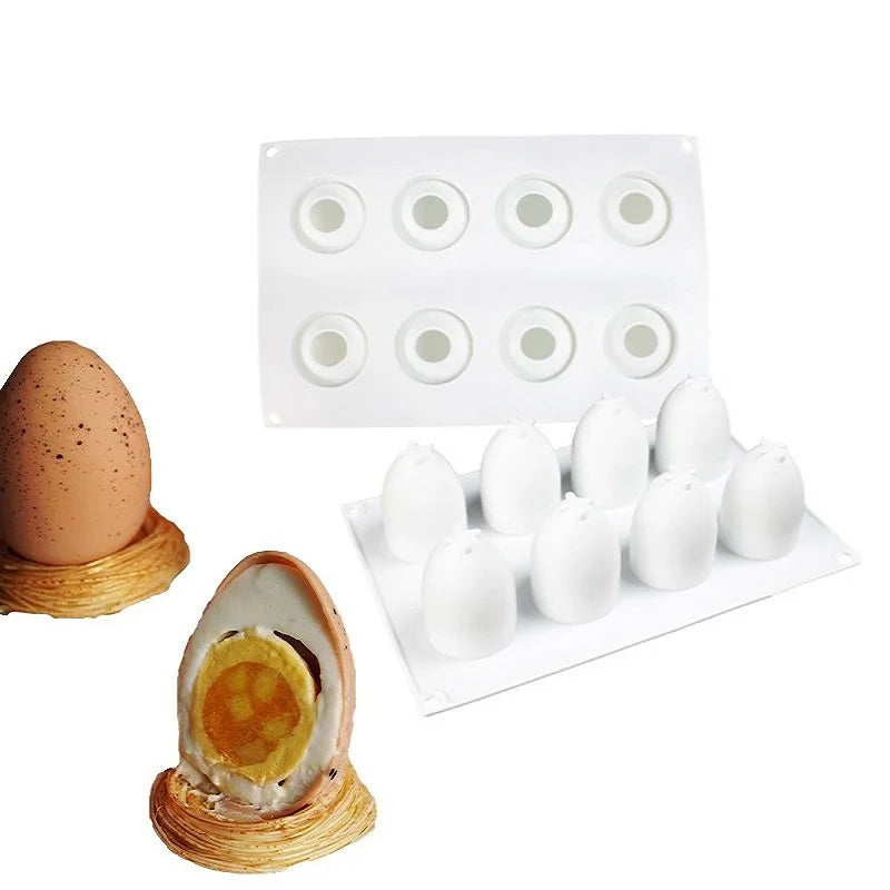 3D Lemon Shape Silicone Cake Mold — French Dessert Baking Tools for Brownies, Mousse & Pastry Decoration