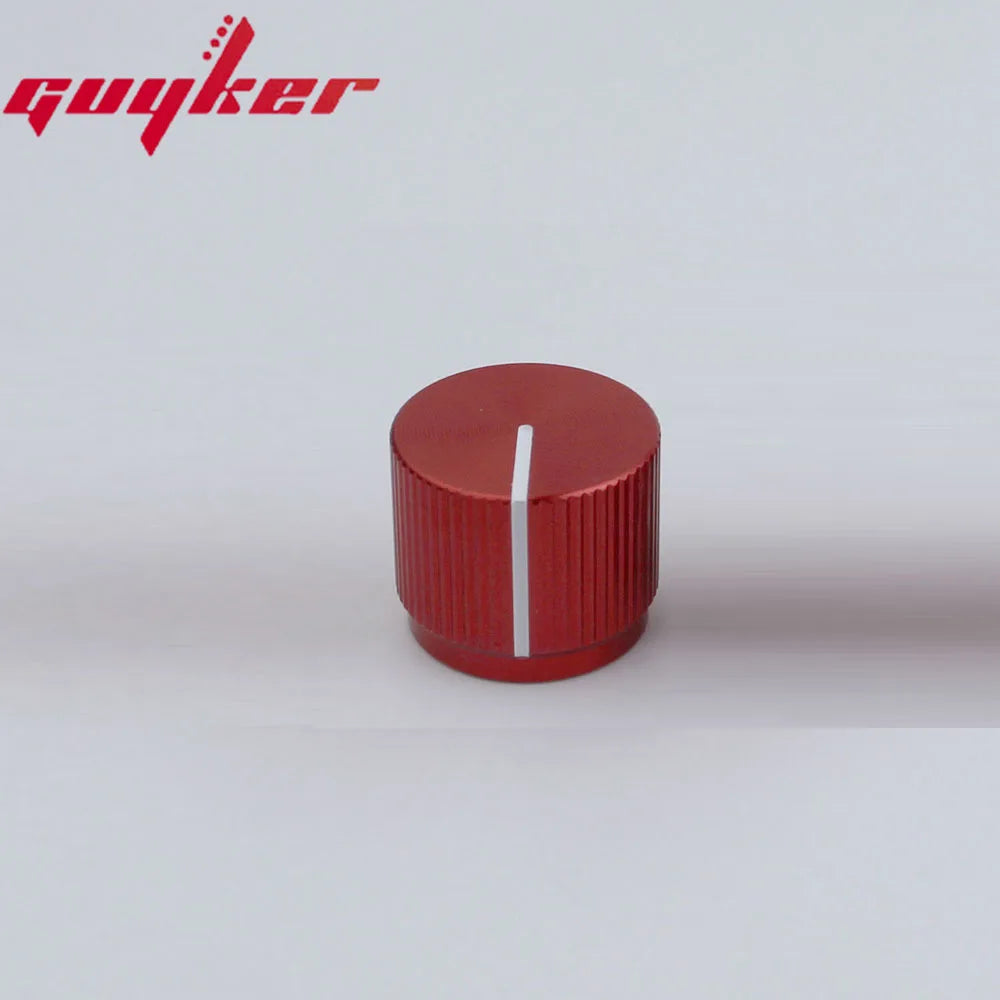 Aluminum Flat Top Bass Knob - 16MM Guitar Control Knob Available in Five Colors for Electric Bass