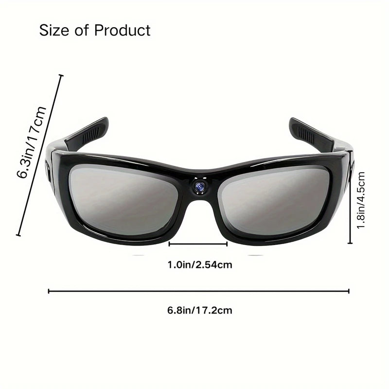 Xiaomi Sports Camera Glasses — Sense Bluetooth, Music & Call, Intelligent Recording, Waterproof, UV-Proof Outdoor Sports and Cycling Glasses