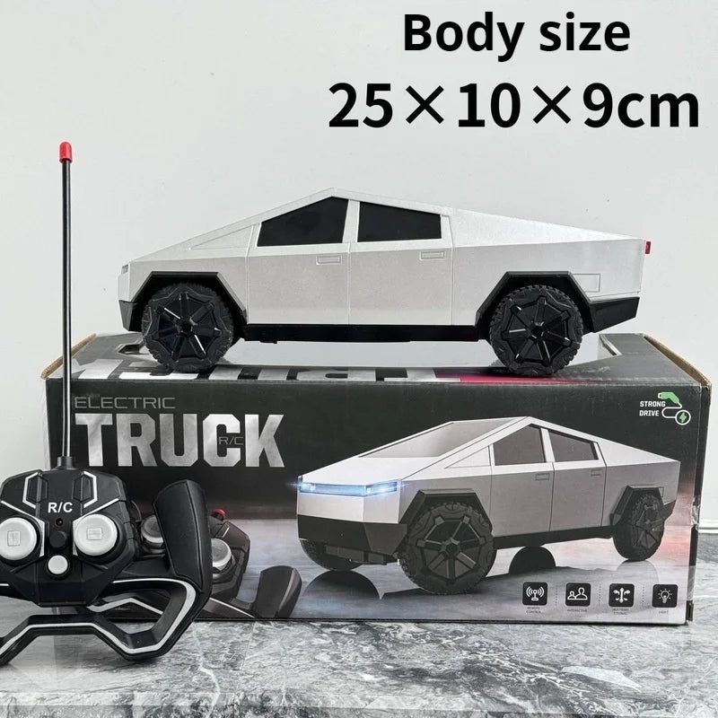 Tesla Pickup RC Car Model | Drop-Resistant Simulation Toy with Color Box for Kids & Christmas Gifts