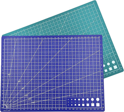 Durable A3/A4/A5 Multifunctional Cutting Mat – DIY Craft, Art Engraving, Paper Carving Pad with High Elasticity and Toughness