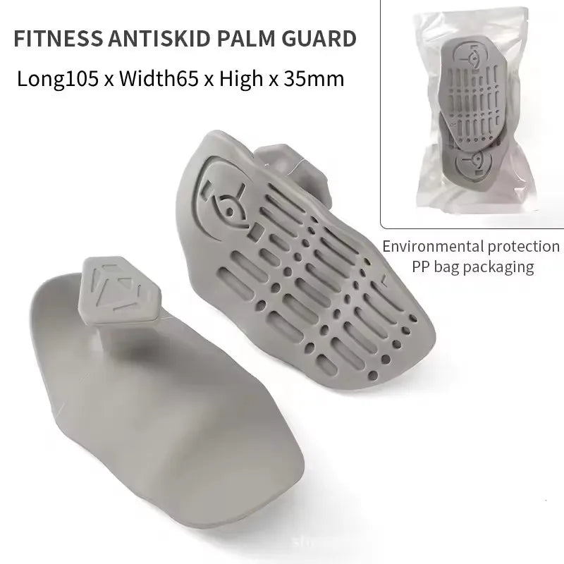 Gym Gloves with Silicone Palm Grip – Hand Protection for Weightlifting, Crosstraining, Gymnastics & Exercise