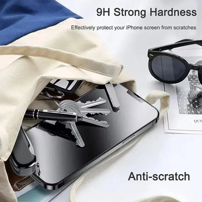 Privacy Screen Protector for iPhone - Anti-Spy Tempered Glass for iPhone 6 7 8 X XS XR 11 12 13 14 15 16 17 Pro Max Mini Plus