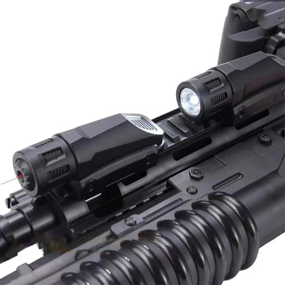 Tactical Weapon Gun Light - Flashlight for M416/M1911/Glock G18 Airsoft Pistol & Rifle, Fits 20mm Picatinny Weaver Rail