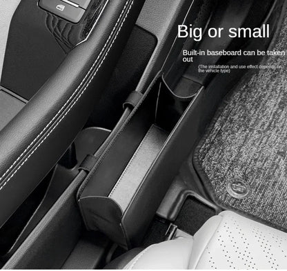 Car Trash Can & Storage Bag — Foldable Hanging Seat Back Organizer for Car Door & Interior Storage