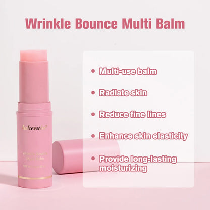 Moisturizing Collagen Multi Balm Stick - Wrinkle Care, Hydrating Cream Balm for Dull Skin