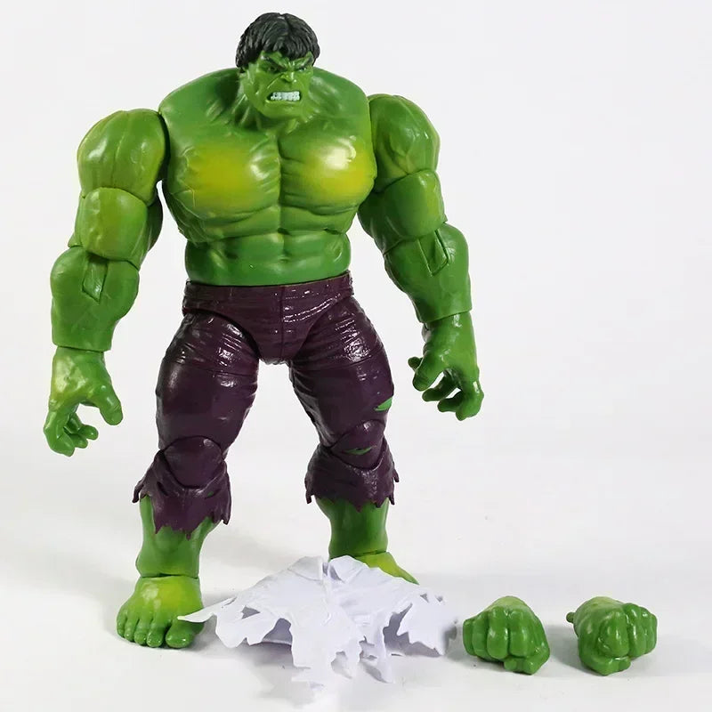 Marvel Avengers Hulk 8" Articulated Action Figure - Handmade Toy for Kids, Christmas & Birthday Gift