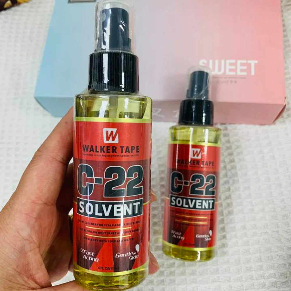 C-22 Solvent Spray Remover — Lace Wig & Toupee Adhesive Remover, Wig Glue & Tape Hair Extension Cleaner