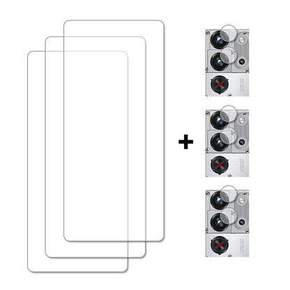 Tempered Glass Screen Protector for RedMagic 10 Pro Plus — Protective Glass & Camera Lens Film for Nubia Red Magic 10 Pro Plus