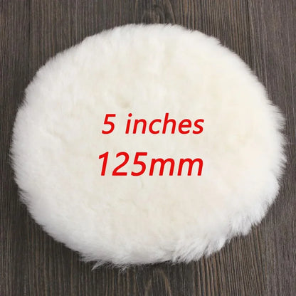 3/4/5/6/7-Inch Car Polishing Kit — Waxing Sponge, Wool, and Auto Paint Care Pads for Car Polisher