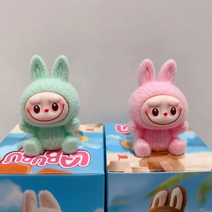 Mini Labubu Blind Box – The Monsters Heartbeat Macaron Enamel PVC Figurine Kawaii Tabletop Ornament Gift