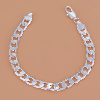 925 Sterling Silver Bead Bracelet – High-Quality Romantic Chain for Women, Fashion Jewelry Gift for Engagement, Party & Wedding
