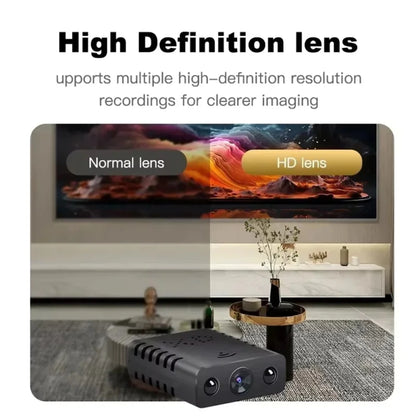 XD 1080P WiFi Mini Camera - Smart Wireless IP Security Camera with Night Vision Remote Video Recording