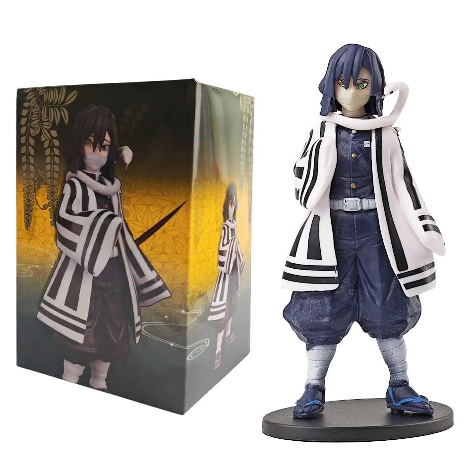 Demon Slayer Kimetsu No Yaiba Action Figures – Tanjirou, Zenitsu & Nezuko PVC Model Toys