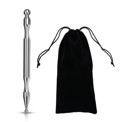 Acupuncture Pen Facial Reflexology Tool – Retractable Double-Headed Point Probe for Face & Body Massage