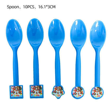Cartoon JJ Melon Birthday Party Decorations Set – Disposable Tableware, Cups, Plates, Tablecloth, Balloons & Cake Topper for Kids & Baby Shower