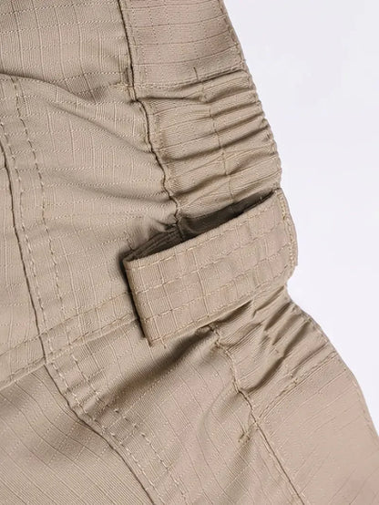 Men's Outdoor Tactical Pants — Multi-Pocket, Water-Repellent, Wear-Resistant Hiking & Sweatpants