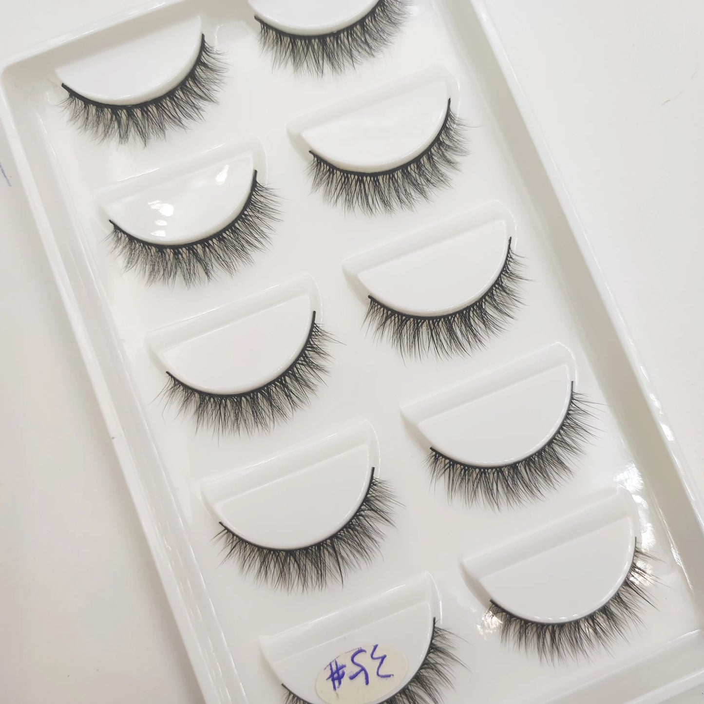 38 Styles 5 Pairs 3D Mink False Eyelashes – Natural Fake Lashes Makeup Beauty Tools