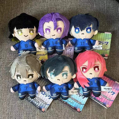 Mini Blue Lock Plush Keychain – Nagi Anime Backpack Charm & Cute Stuffed Doll Gift