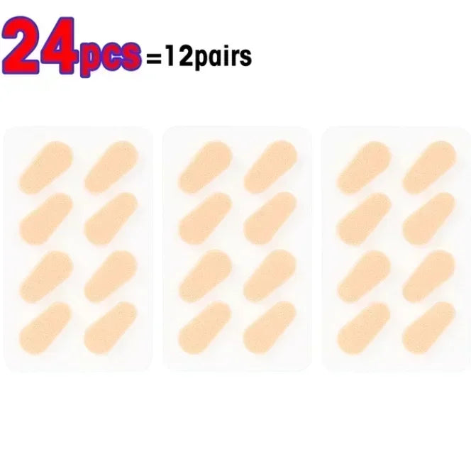 Self-Adhesive Eyeglasses Nose Pads – Soft EVA Foam Anti-Slip Reusable Mini Oval Glasses Comfort Pads Accessories Kit