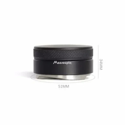 Coffee Distributor Espresso Leveler — Adjustable Palm Tamper with 3 Angled Slopes for 51/53/58mm Portafilters