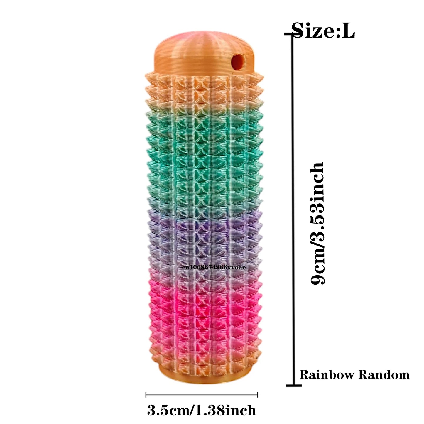 3D Printed Little Ouchies Spiky Sensory Toy — Mini Grippie Fidget Keychain for Stress Relief & Stimming