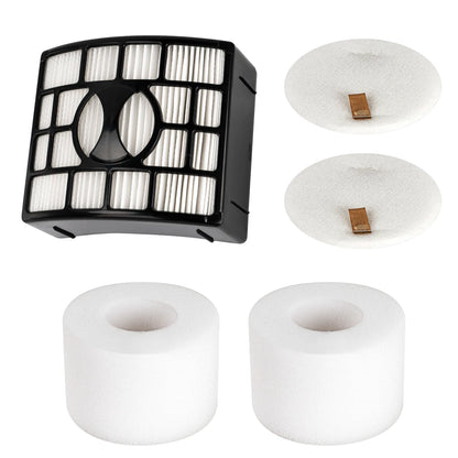 Vacuum Cleaner Foam & HEPA Filters - Replacement Filters for Shark NV350, NV600, NV650 & More