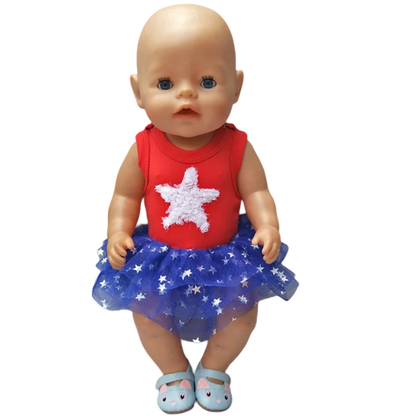 18-Inch American Girl Doll Clothes – Coat, Tights & Pants Outfit for Newborn & Baby Dolls