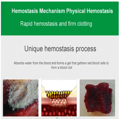 6g Chitosan Powder Applicator — Fast Hemostatic Granule Bandage for Tactical Emergency, Medical Care & Survival Kit