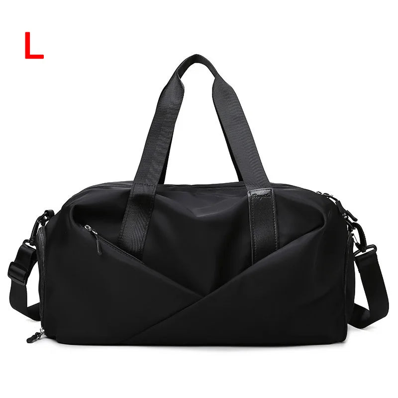 Women's Sports Gym Bag - Travel Dry Wet Tote, Multifunctional Weekend Duffle for Fitness, Yoga & Swimming