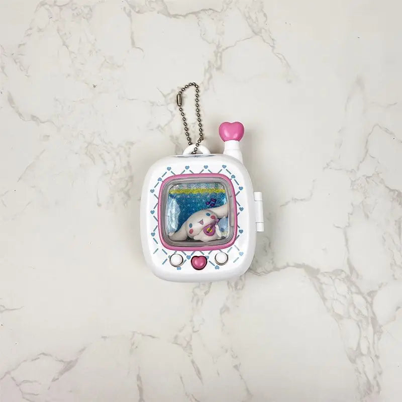 Sanrio Pocket Monster Keychain Series - Cinnamoroll and My Melody Cartoon Collectible Bag Charms