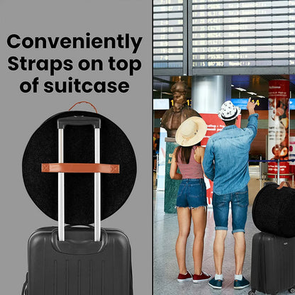 Felt Holder Bag - Large Capacity Storage Box for Household Goods, Sundries, Hats, Clothes, and Travel Essentials