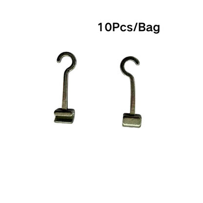 Orthodontic Lingual Button & Crimpable Hook Set – Metal Bondable Dental Traction Eyelets & Accessories for Dentistry Use