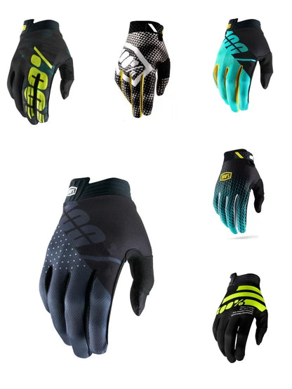 Touch Screen Cycling Gloves - Full Finger Mountain Bike BMX Motocross Off Road Motorcycle Riding Gloves