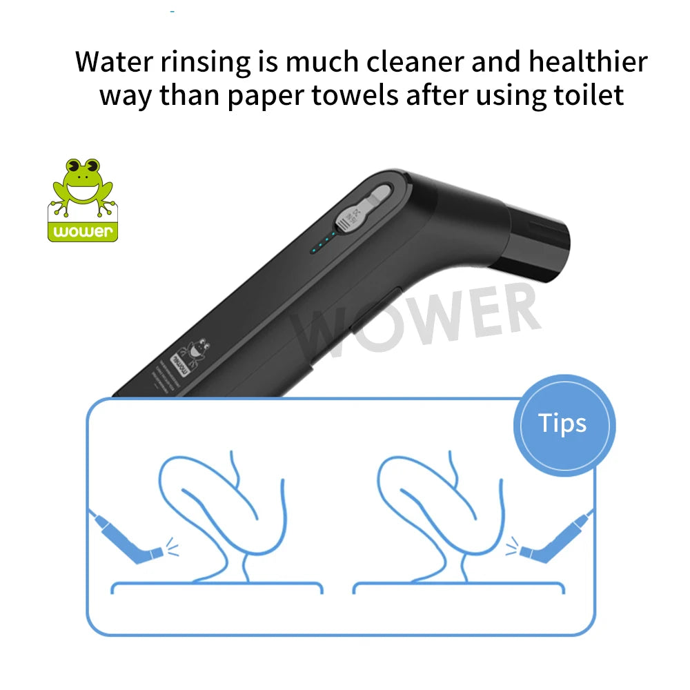 2.5L Portable Electric Bidet | Rechargeable Shataf Hand Sprayer for Personal Hygiene, Travel & Camping