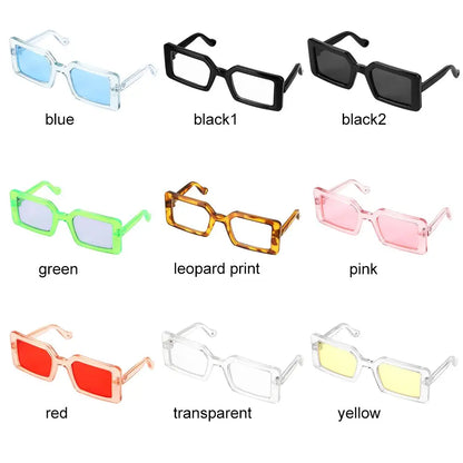 Lovely Vintage Triangle Cat Sunglasses - Reflective Eyewear for Small Dogs and Cats, Perfect for Pet Photos & Props