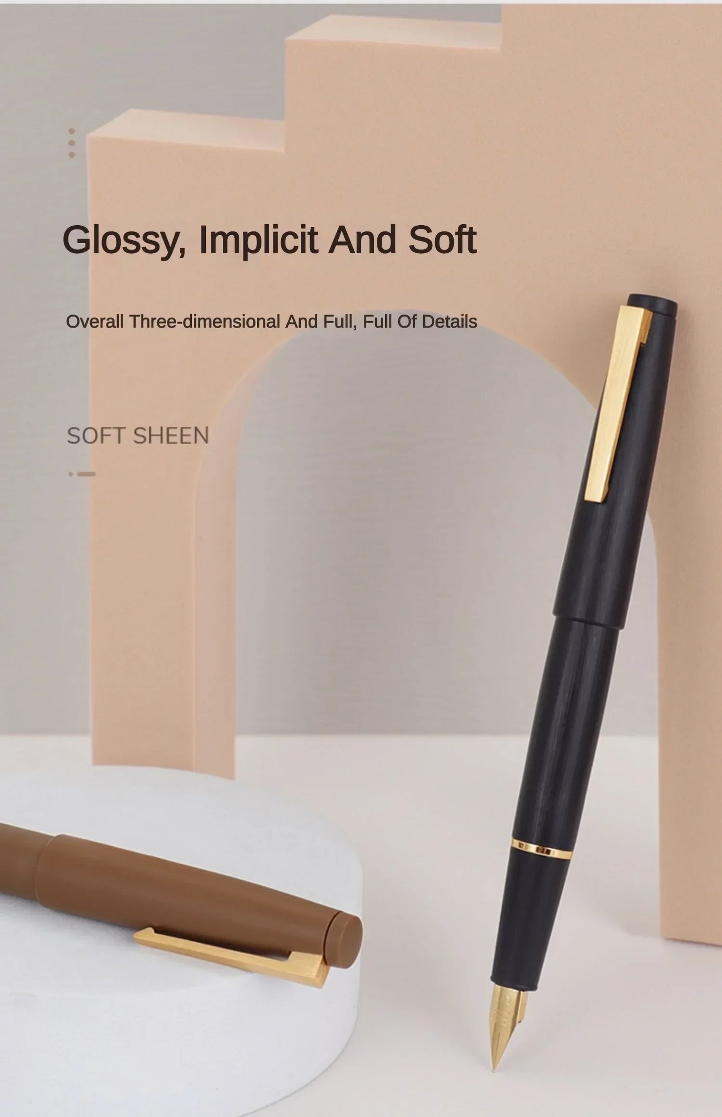 Jinhao 80 Fountain Pen — EF 0.30mm Nib, All-Color Ink Pen for Business, Office, and School Stationery Supplies