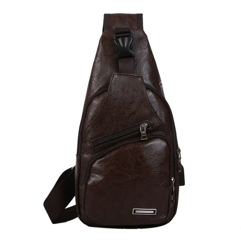 Waterproof Summer Crossbody Chest Bag for Couples – Unisex Small & Breathable Backpack