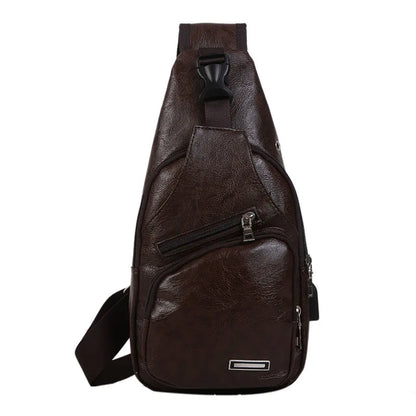 Waterproof Summer Crossbody Chest Bag for Couples – Unisex Small & Breathable Backpack