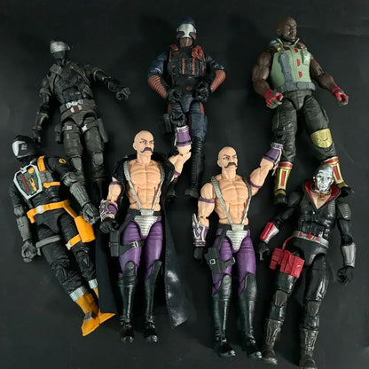 G.I. Joe Classified 6" Action Figures – Dr. Mindbender, Snake Eyes, Dreadnok Torch & Zandar Toy Gift