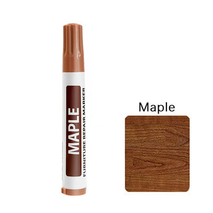 Creative Furniture Repair Pens Set — 8 Colors Wood Scratch Restoration Kit with Patch Paint Pens and Crayons, Large-Capacity Markers