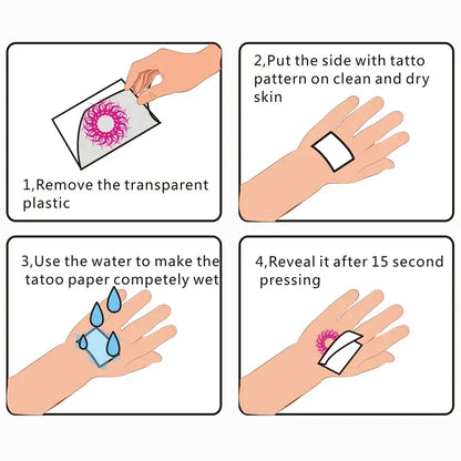 Gaara Anime Large Waterproof Temporary Tattoo — Oversized Cosplay Body & Arm Sticker