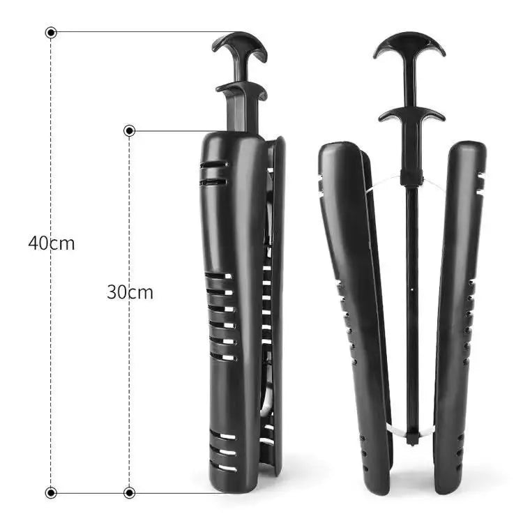 Boots Stand Holder with Handle – Anti-Crease Boot Shaper & Toe Support for Women’s Long Boots